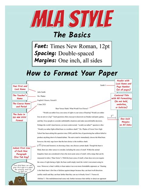 mla formet|mla formatting and style guide.